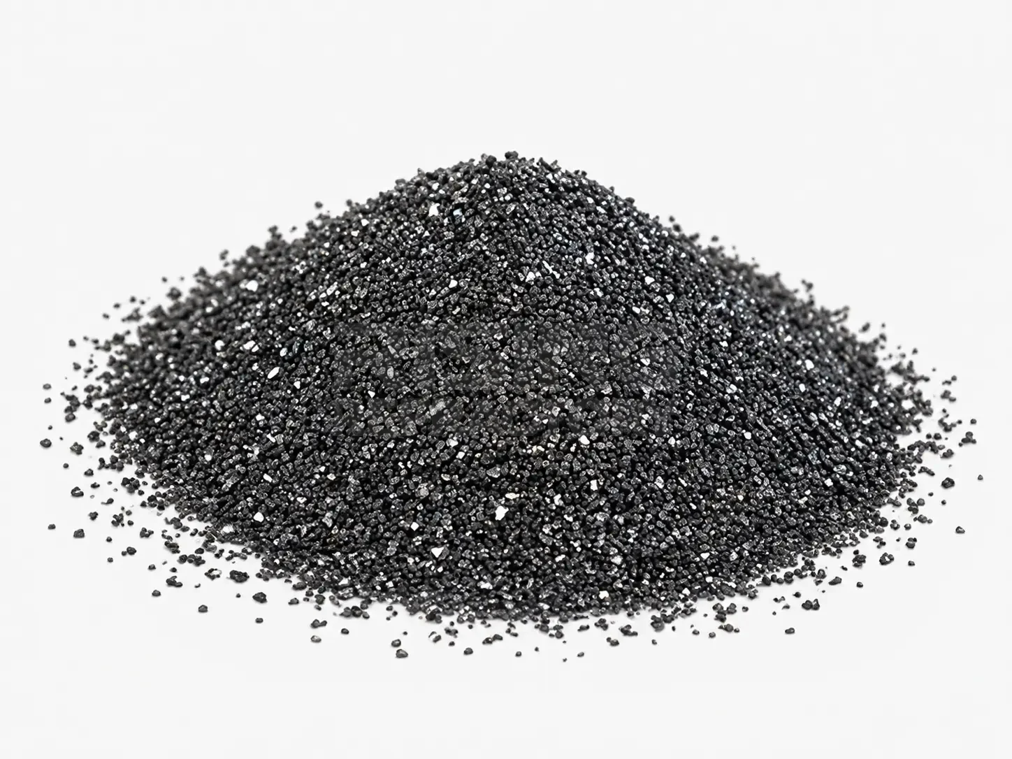 Silicon Carbide Raw Material — المادة الخام من كربيد السيليكون، حبيبات سوداء
